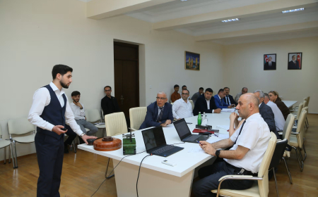 Nazir müavini AzTU-da buraxılış işlərinin müdafiəsində iştirak edib