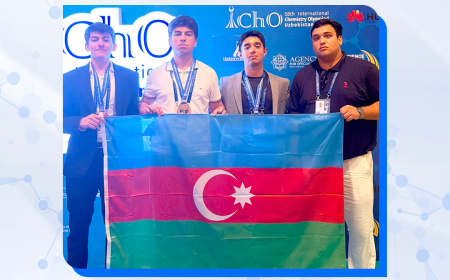 Məktəblilərimiz beynəlxalq olimpiadada 3 medal qazanıblar