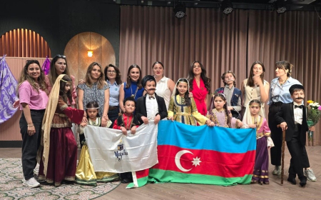 Azərbaycanlı uşaqların təqdimatında Finlandiyada “Arşın mal alan” nümayiş olunub