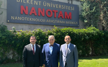 Türkiyədəki səfirliyimizin nümayəndələri azərbaycanlı professoru ziyarət ediblər