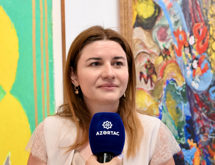 Ülkər Səttarova: Gənc incəsənət nümayəndələrinin öz işlərini təqdim etməsi üçün platformalar yaradırıq