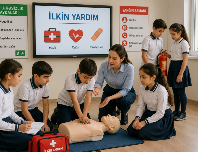 “Şagirdlərə təhlükəsizlik qaydalarını əzbərlədirik, tətbiqini öyrətmirik” – Mütəxəssis 
