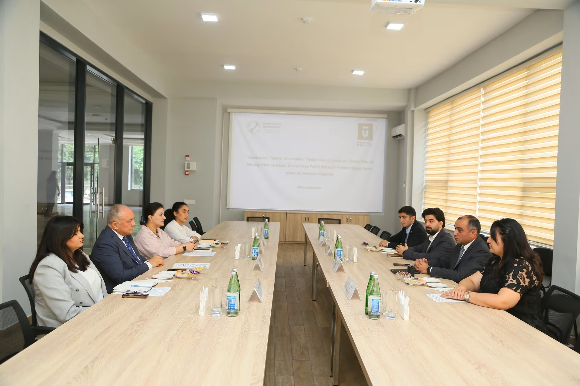 AzTU peşə məktəbi ilə əməkdaşlıq edəcək