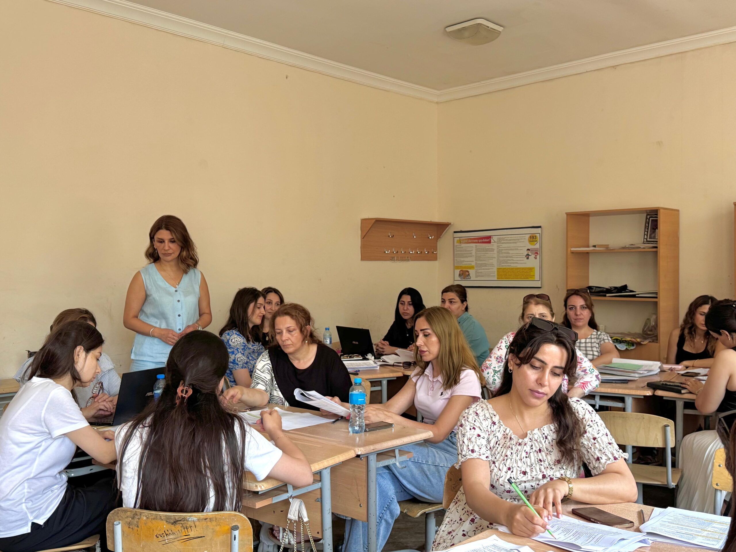 Metodistlər üçün təkmilləşdirmə təlimləri davam edir