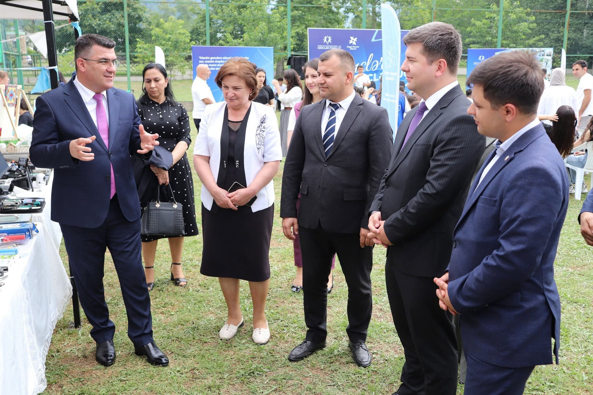 Qəbələdə “Səyyar gənclər xidməti” layihəsinin açılışı olub
