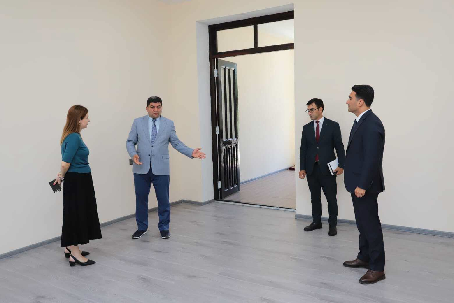 Ülkər Səttarova ADPU-nun Quba filialının kollektivi ilə görüşüb