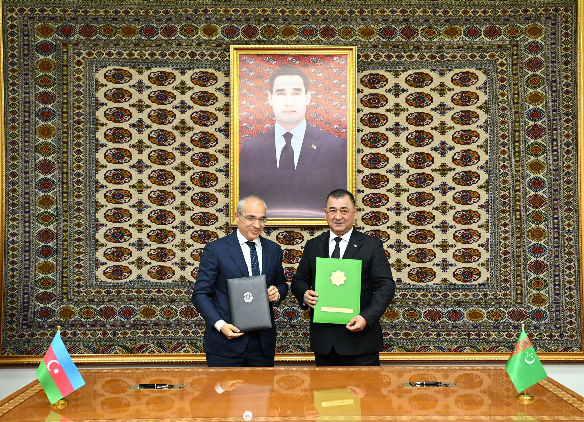 Firudin Qurbanov Azərbaycan və Türkmənistanın Hökumətlərarası Komissiyasının iclasında iştirak edib