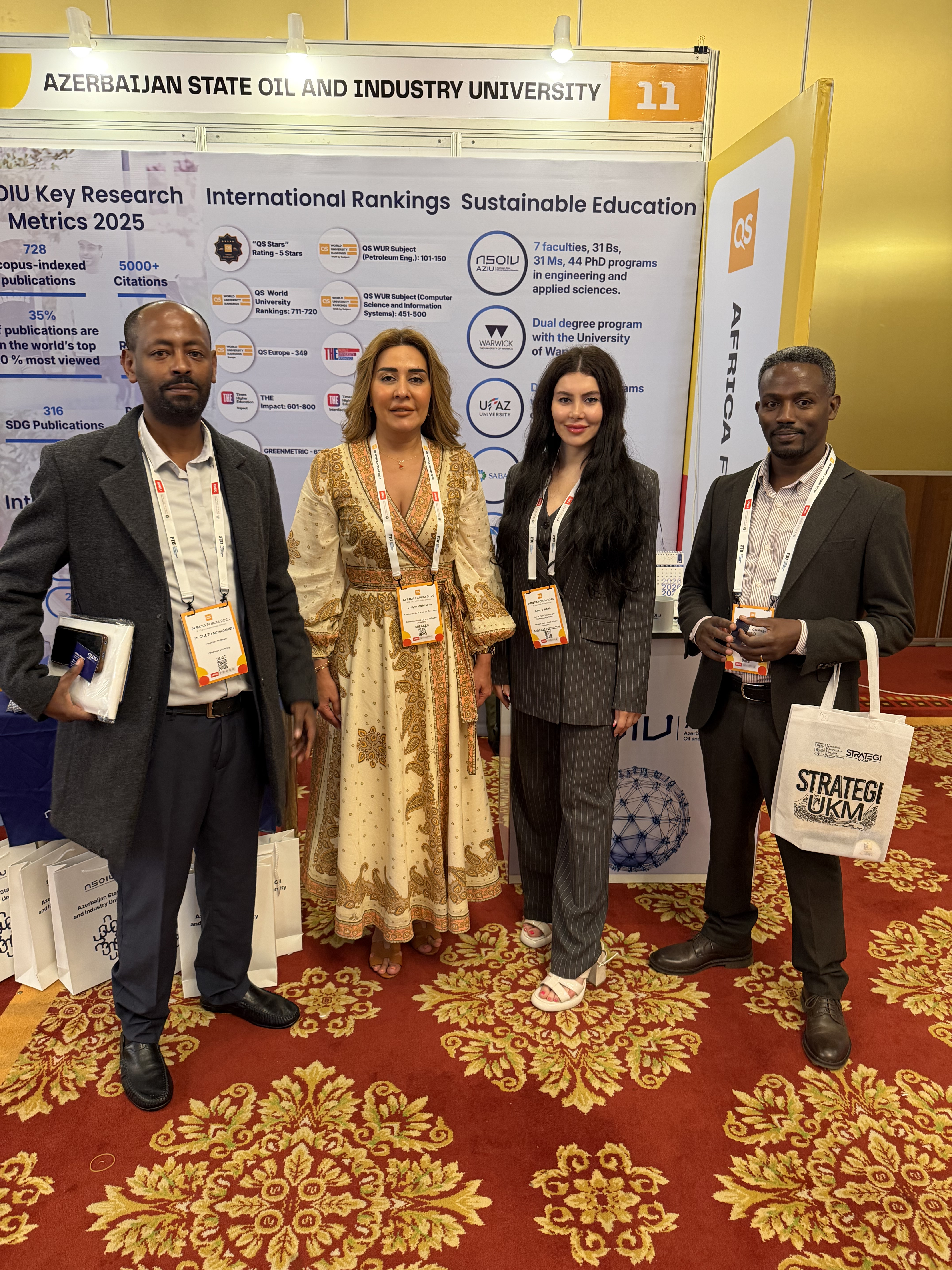 ADNSU “QS Africa Forum 2026”da Azərbaycanı təmsil edir