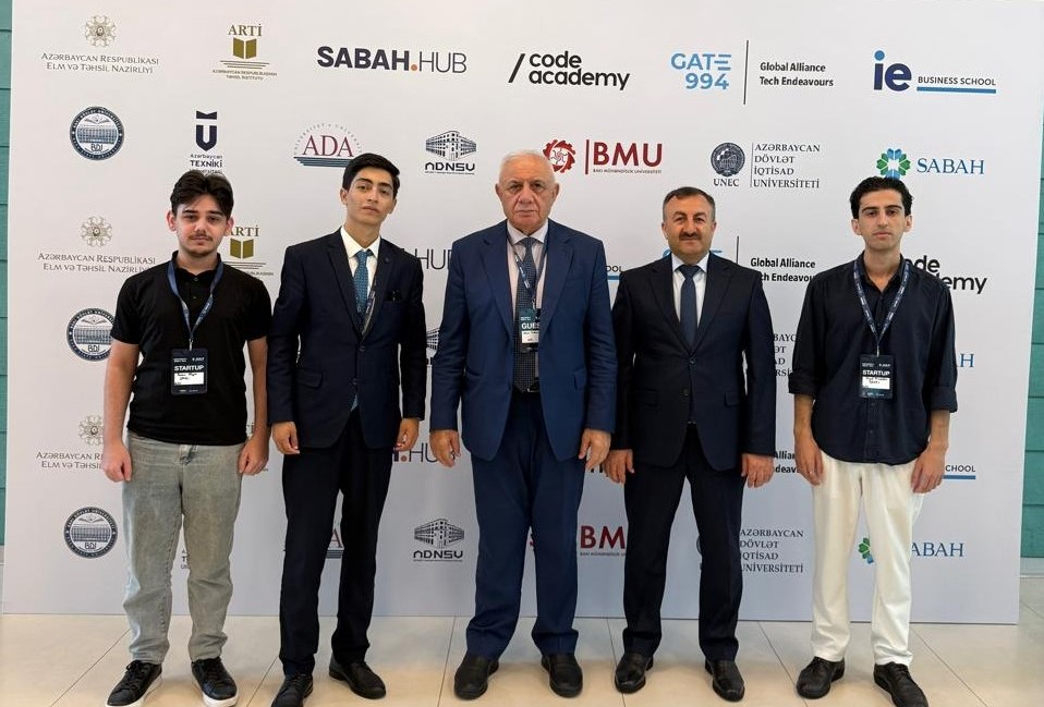 AzTU komandası 6-cı "University Demo Day" müsabiqəsində III yeri tutub