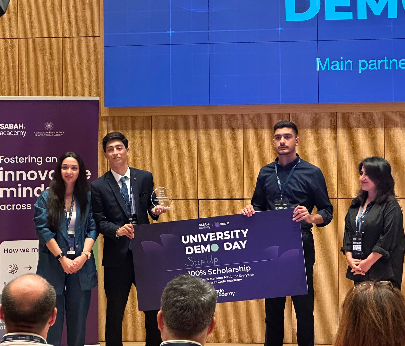 AzTU komandası 6-cı "University Demo Day" müsabiqəsində III yeri tutub