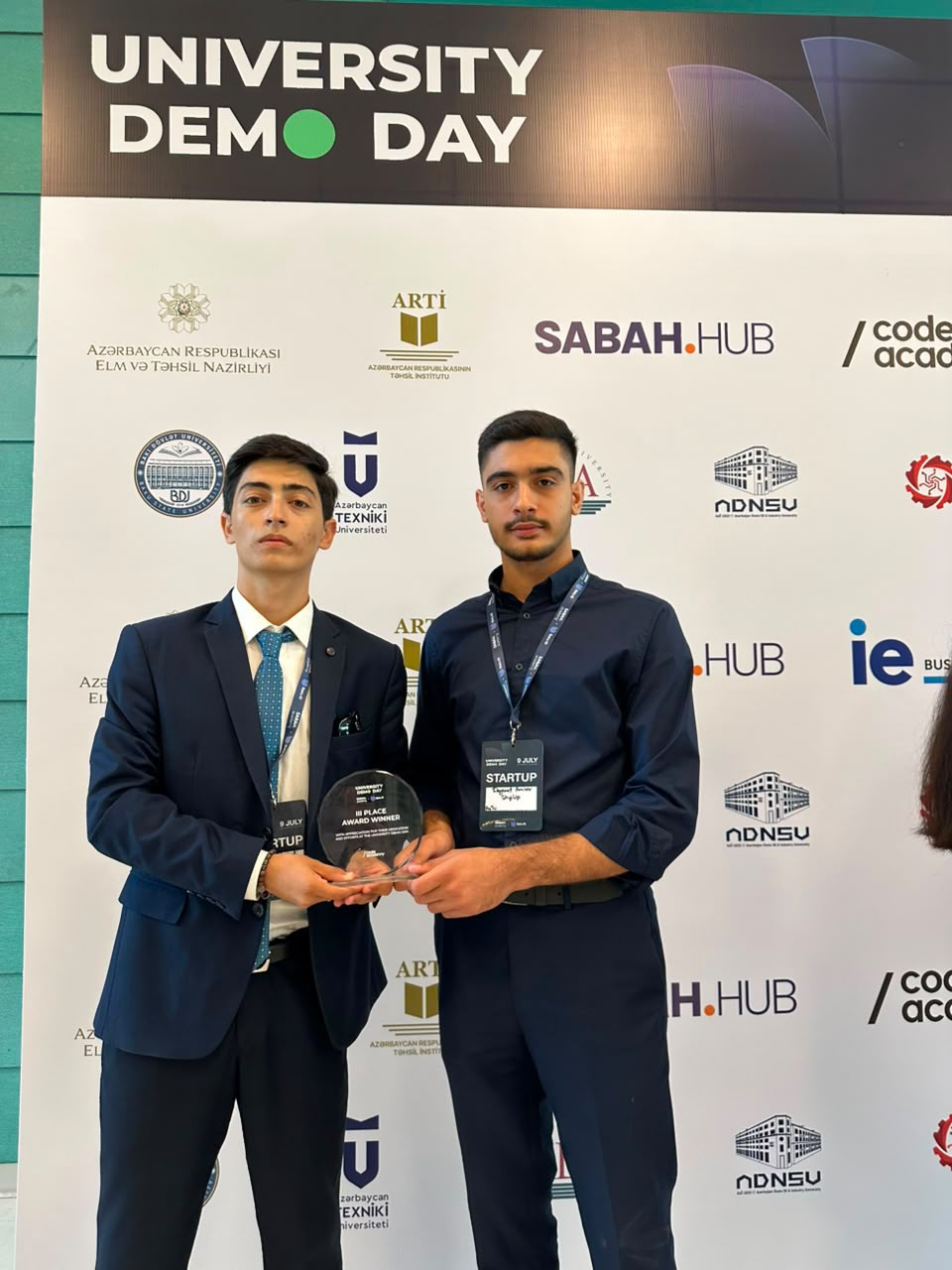 AzTU komandası 6-cı "University Demo Day" müsabiqəsində III yeri tutub