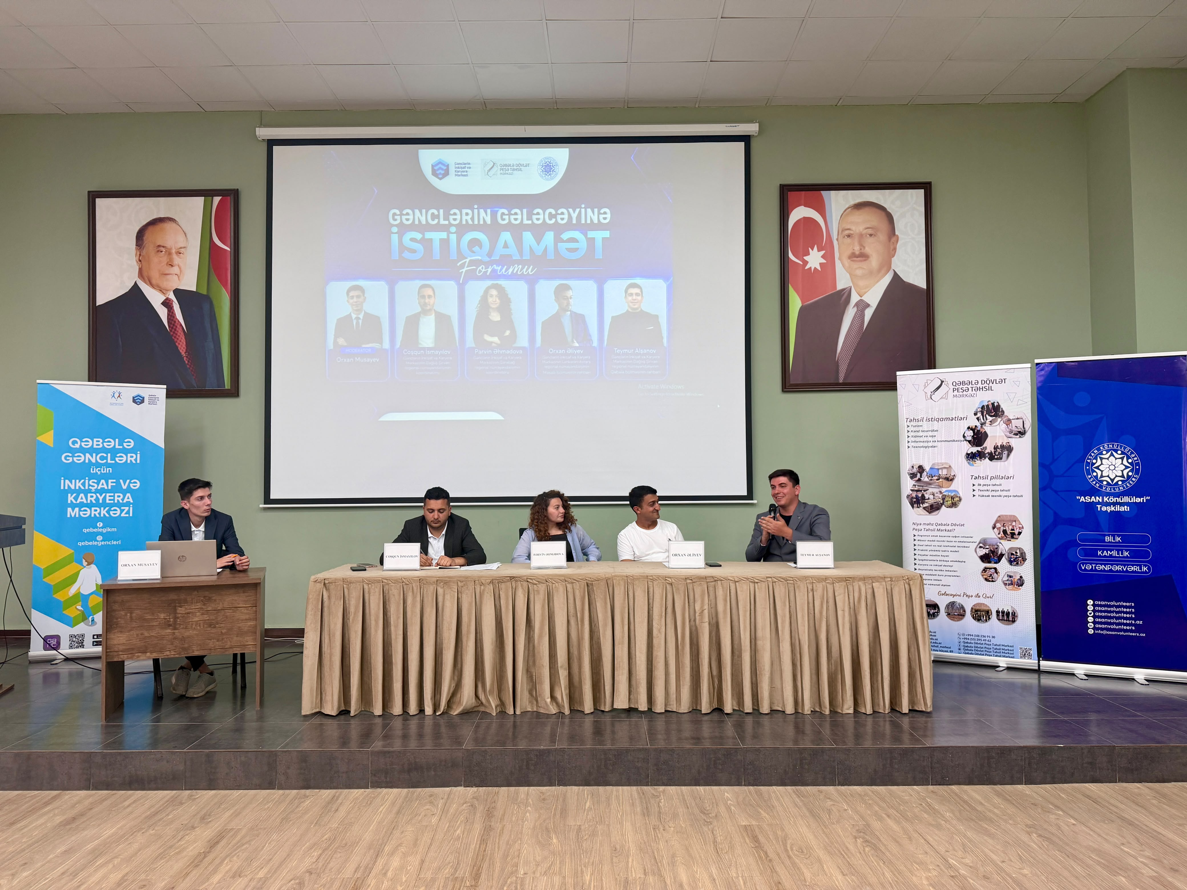 Qəbələdə gənclər üçün karyera və süni intellekt forumu başa çatıb