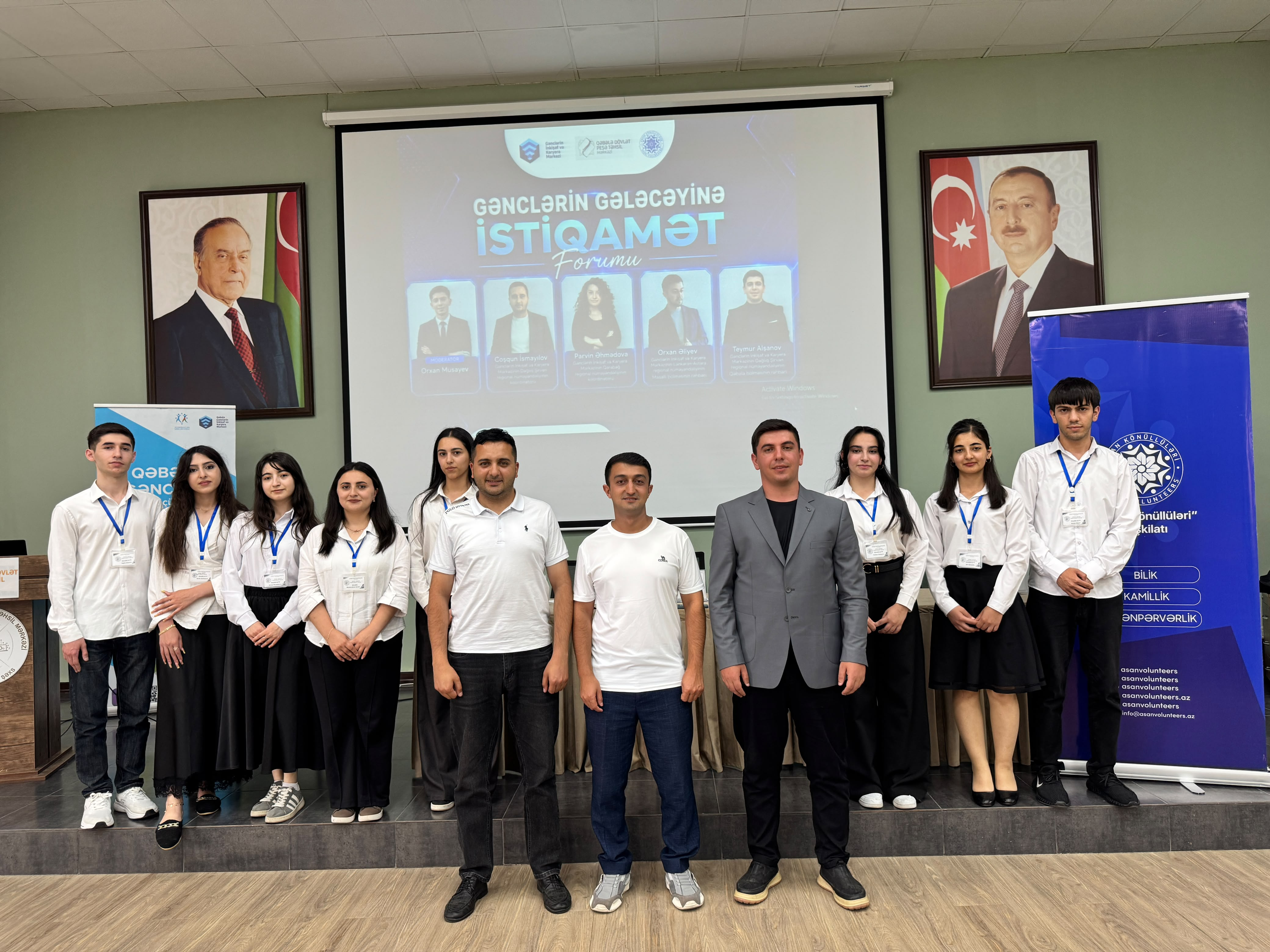 Qəbələdə gənclər üçün karyera və süni intellekt forumu başa çatıb