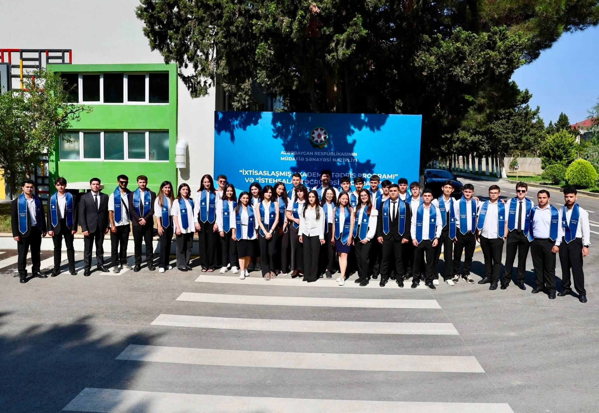 ADNSU tələbə və tədqiqatçıları Müdafiə Sənayesi Nazirliyinin layihəsində fərqləndilər