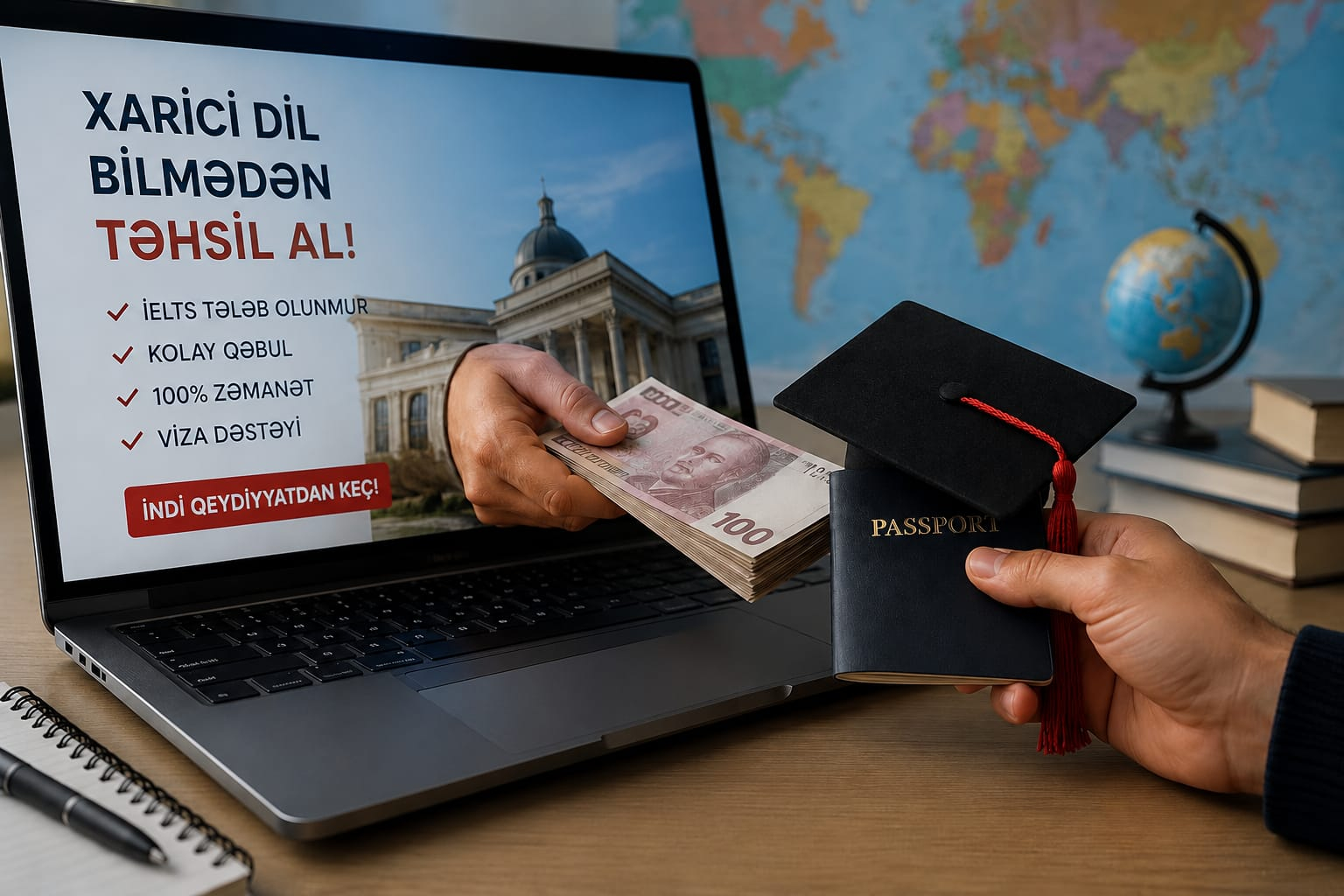 Dil bilmədən xaricdə təhsil: Yalan vəd, yoxsa reallıq?