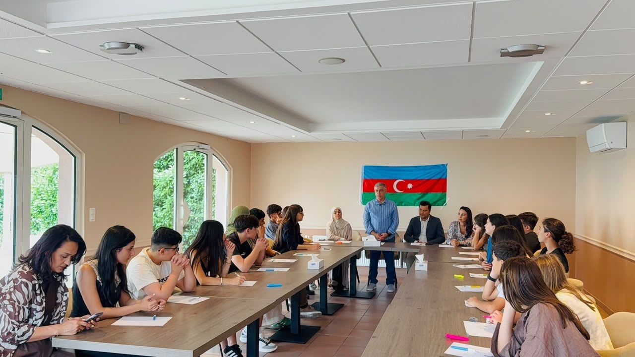 Şəhid övladları “Həftəsonu Qarabağ Məktəbi”nin şagirdləri ilə bir araya gəliblər