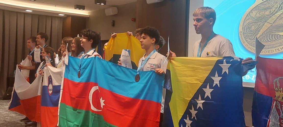 Coğrafiyaya maraq şagirdlərimizə beynəlxalq olimpiadada uğur qazandırdı 