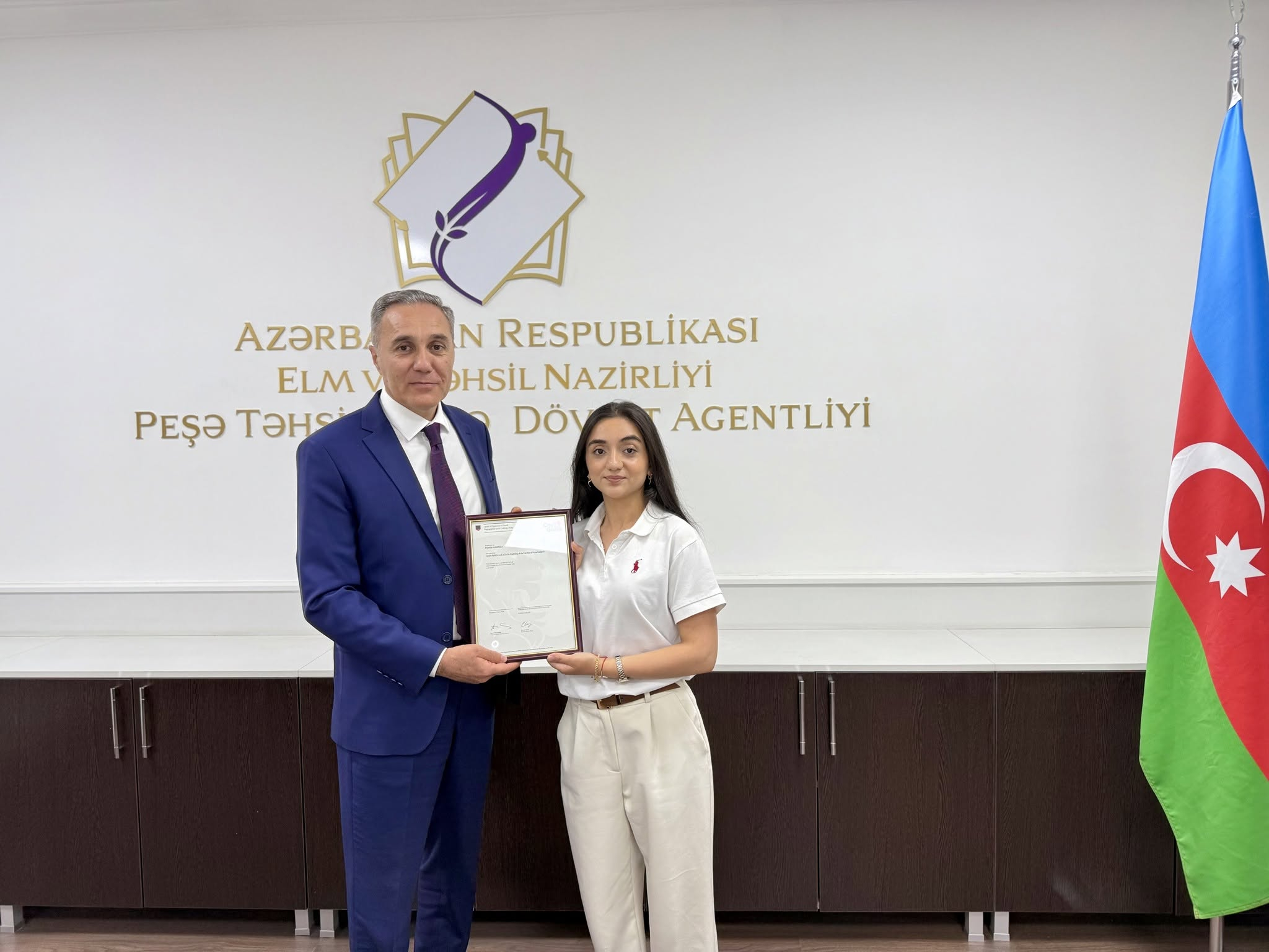Beynəlxalq sertifikat alan gənc aşpazlar: