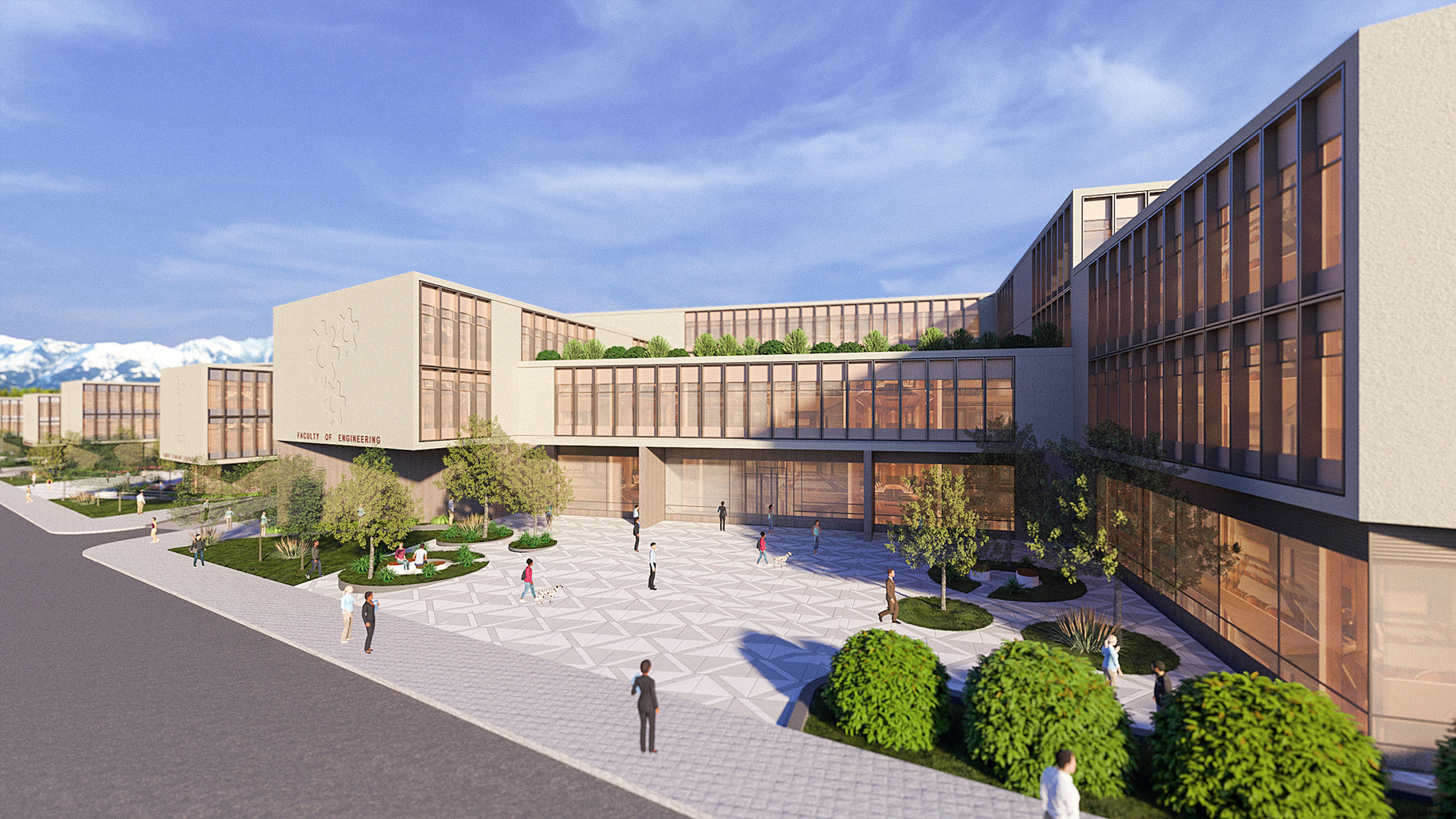 Qarabağ Universitetinin Mühəndislik fakültəsinin binası belə görünəcək