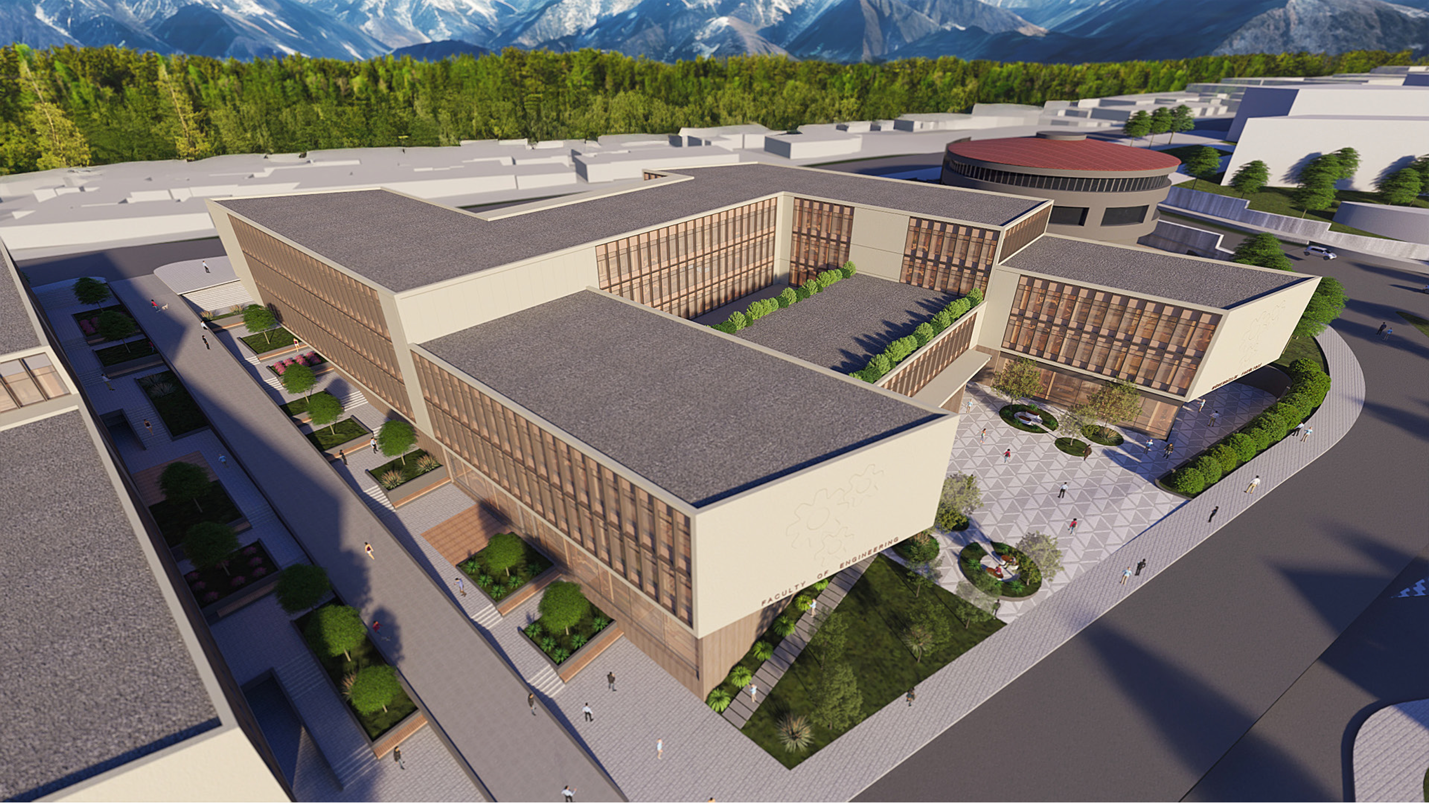Qarabağ Universitetinin Mühəndislik fakültəsinin binası belə görünəcək