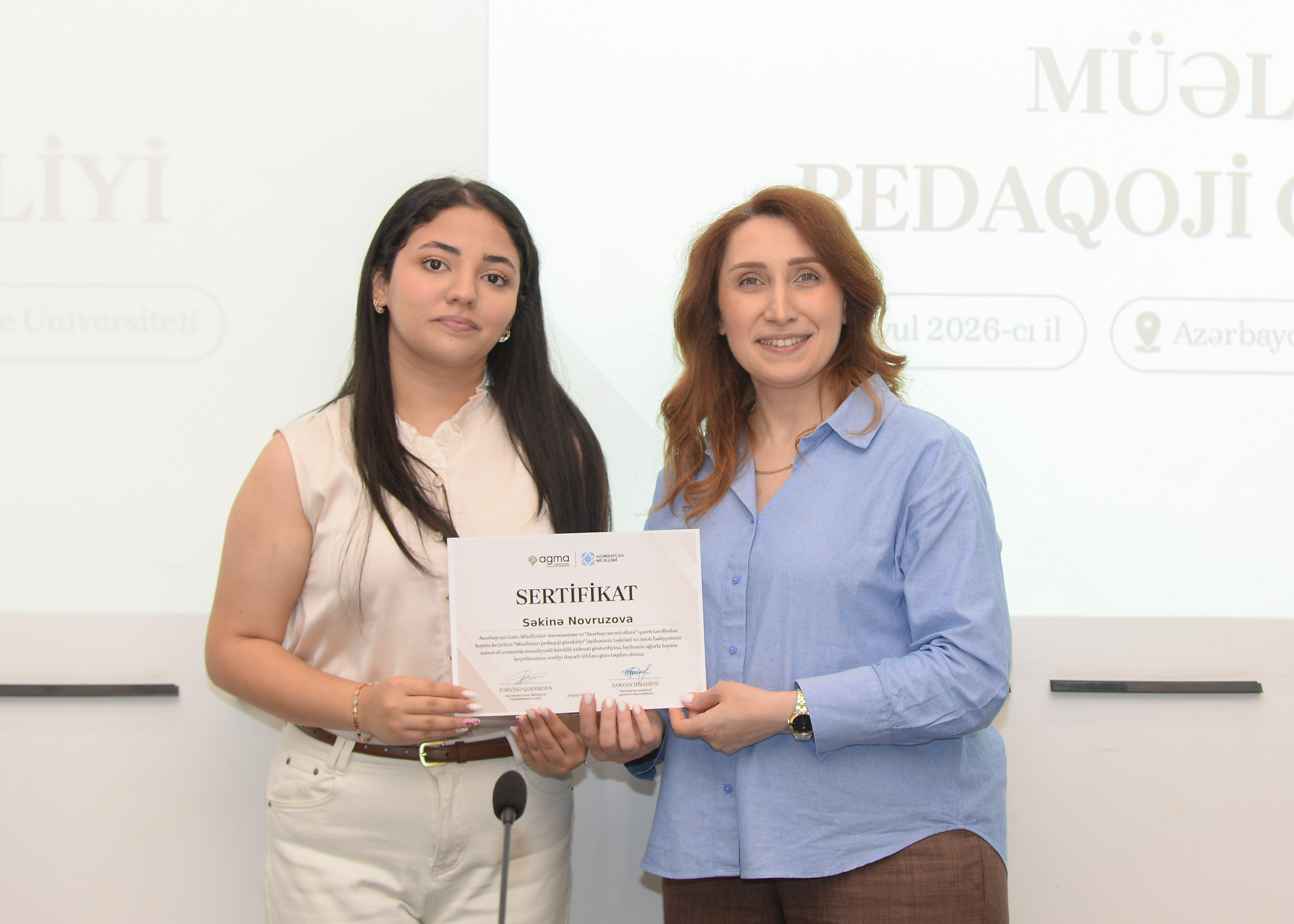 Təcrübələrini yazıya çevirənlər: