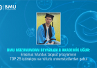 BMU məzunu beynəlxalq akademik uğur qazanıb 