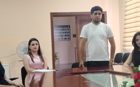 ADPU-nun Quba filialında magistraturaya qəbul olan gənclərlə görüş keçirilib