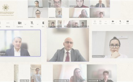 Türkiyədə təhsil alacaq DP qalibləri ilə görüş keçirilib