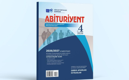 “Abituriyent” jurnalının 4-cü nömrəsi nəşr edilib