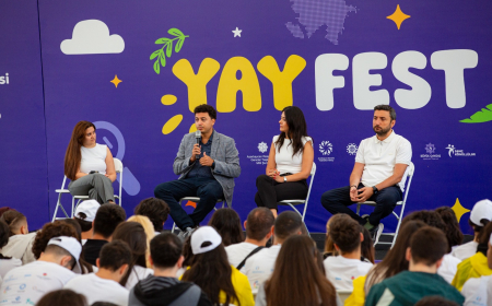 Gənclər "Yay Fest"də “Elm, Etika və Gələcək” düşərgəsində  bir araya gəliblər