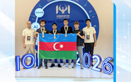 Məktəblilərimiz Beynəlxalq İnformatika Olimpiadasında 3 medal qazanıblar