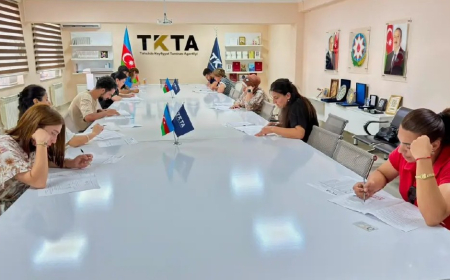 Peşə ixtisasları üzrə mütəxəssislərin bilikləri qiymətləndirilib 