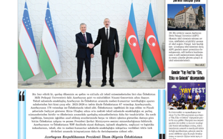 22 avqust 2026-cı il №31 (9184)