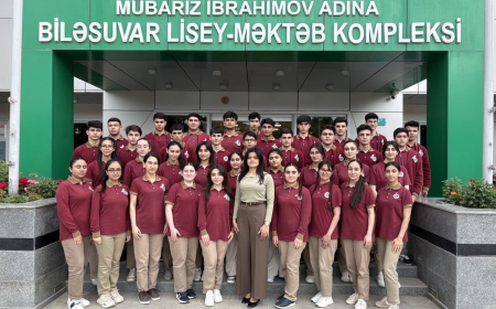 Biləsuvar liseyi 16-cı dəfə 100 faizlik nəticə göstərib 