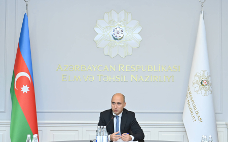 Elm və təhsil naziri “Maarifçi”lərlə görüşüb 
