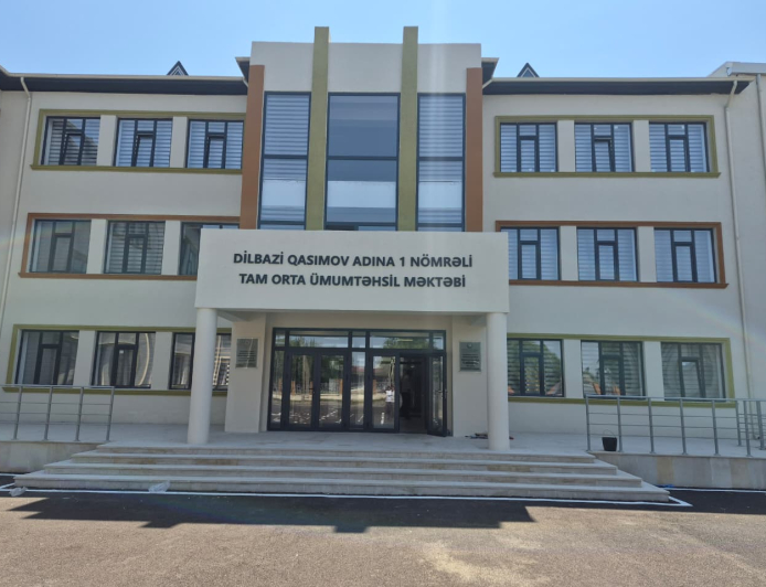 Goranboyda iki yeni məktəb binası tikilir