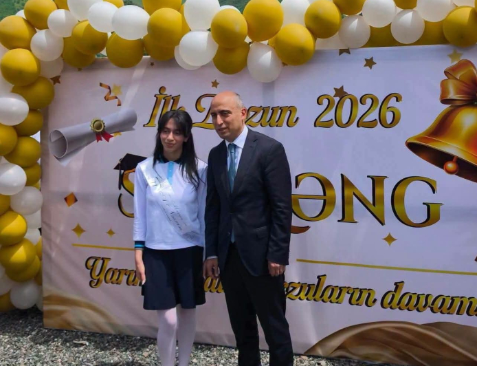 Kəlbəcərin ilk məzunu tələbə oldu