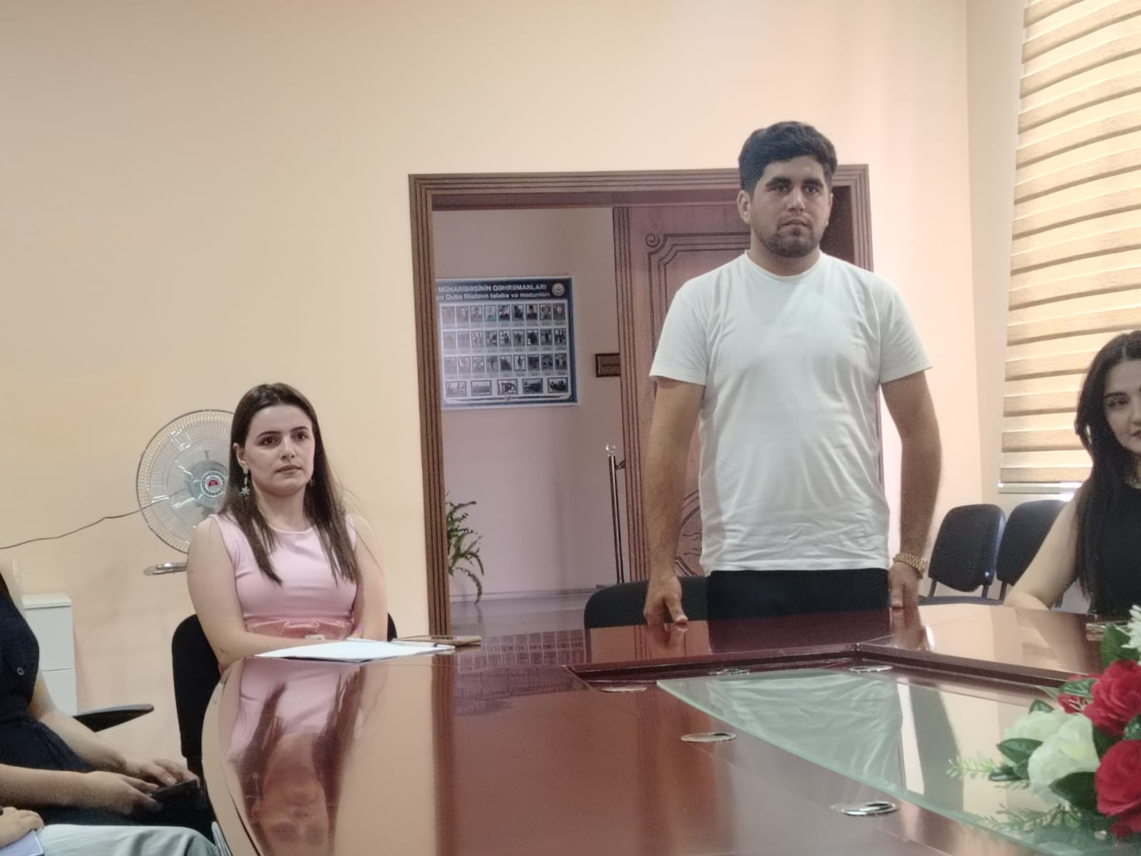 ADPU-nun Quba filialında magistraturaya qəbul olan gənclərlə görüş keçirilib