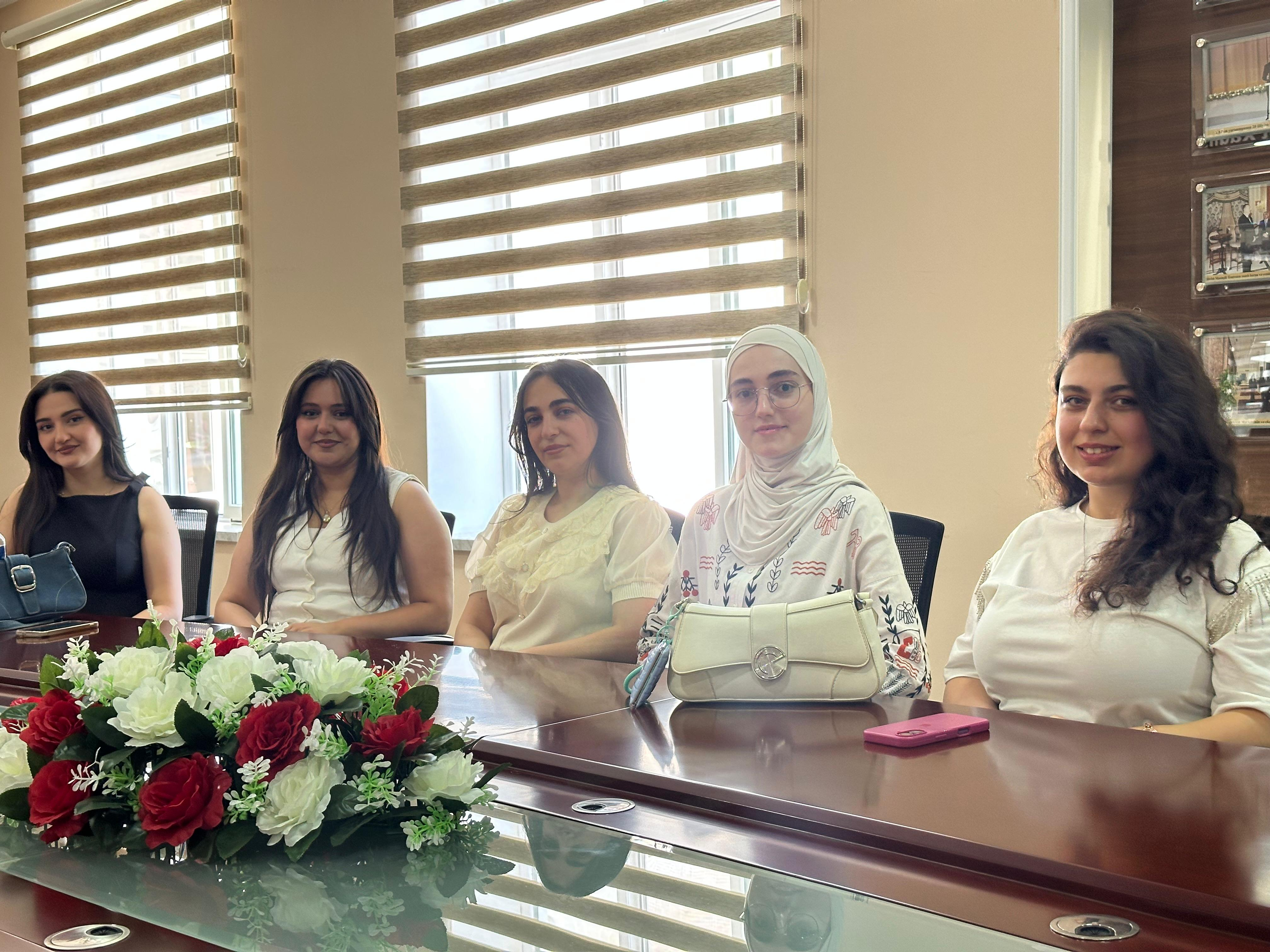 ADPU-nun Quba filialında magistraturaya qəbul olan gənclərlə görüş keçirilib