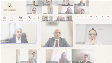 Türkiyədə təhsil alacaq DP qalibləri ilə görüş keçirilib