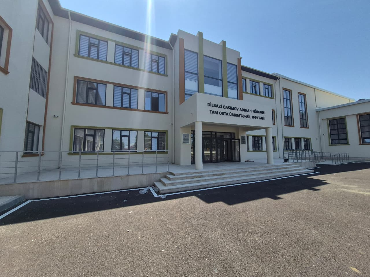 Goranboyda iki yeni məktəb binası tikilir