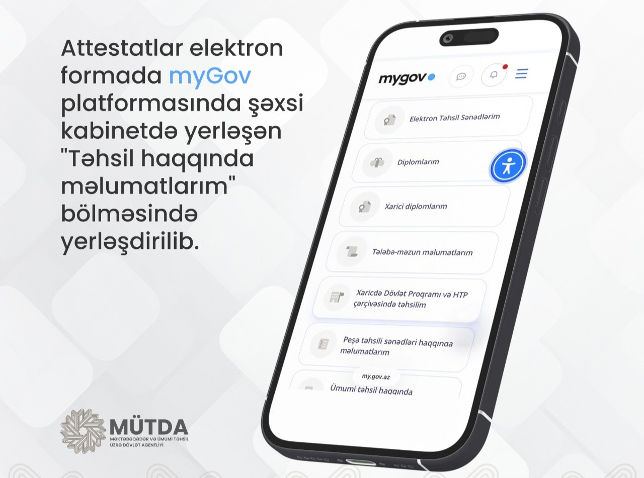 Bu il 300 min məzun elektron attestat alacaq