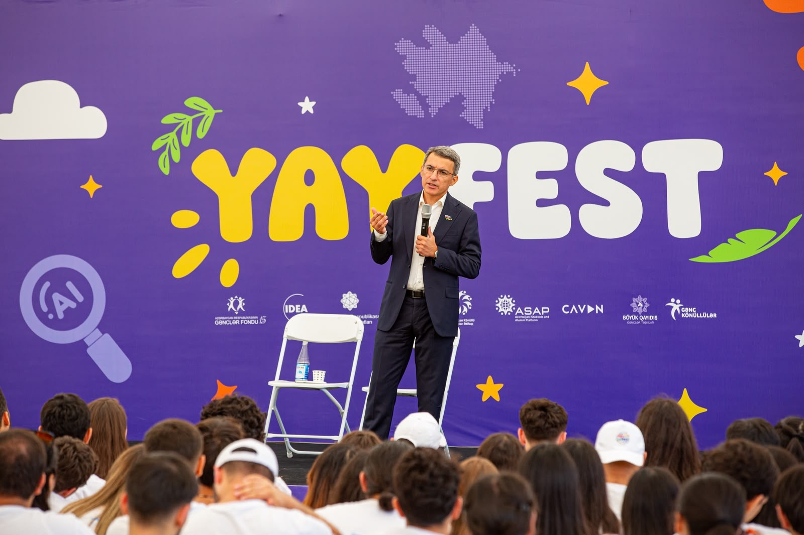 Gənclər "Yay Fest"də “Elm, Etika və Gələcək” düşərgəsində  bir araya gəliblər