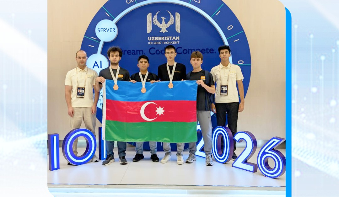 Məktəblilərimiz Beynəlxalq İnformatika Olimpiadasında 3 medal qazanıblar