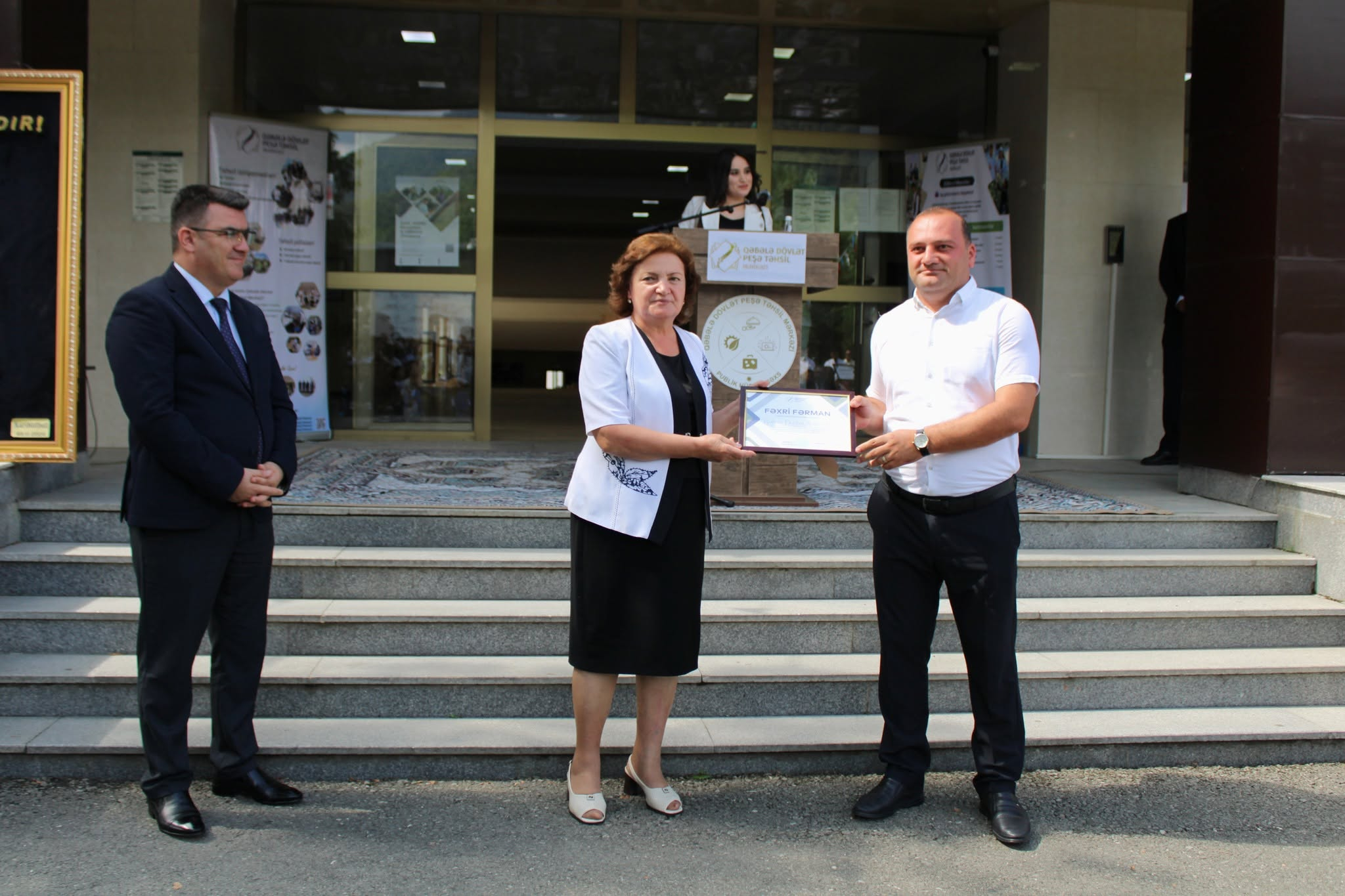 Qəbələ Dövlət Peşə Təhsil Mərkəzində “Açıq qapı” günü keçirilib