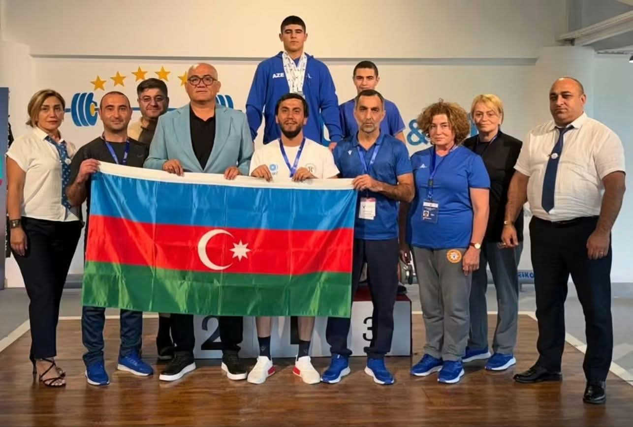 Naxçıvan məktəblisi Avropa birinciliyində 3 medal qazandı