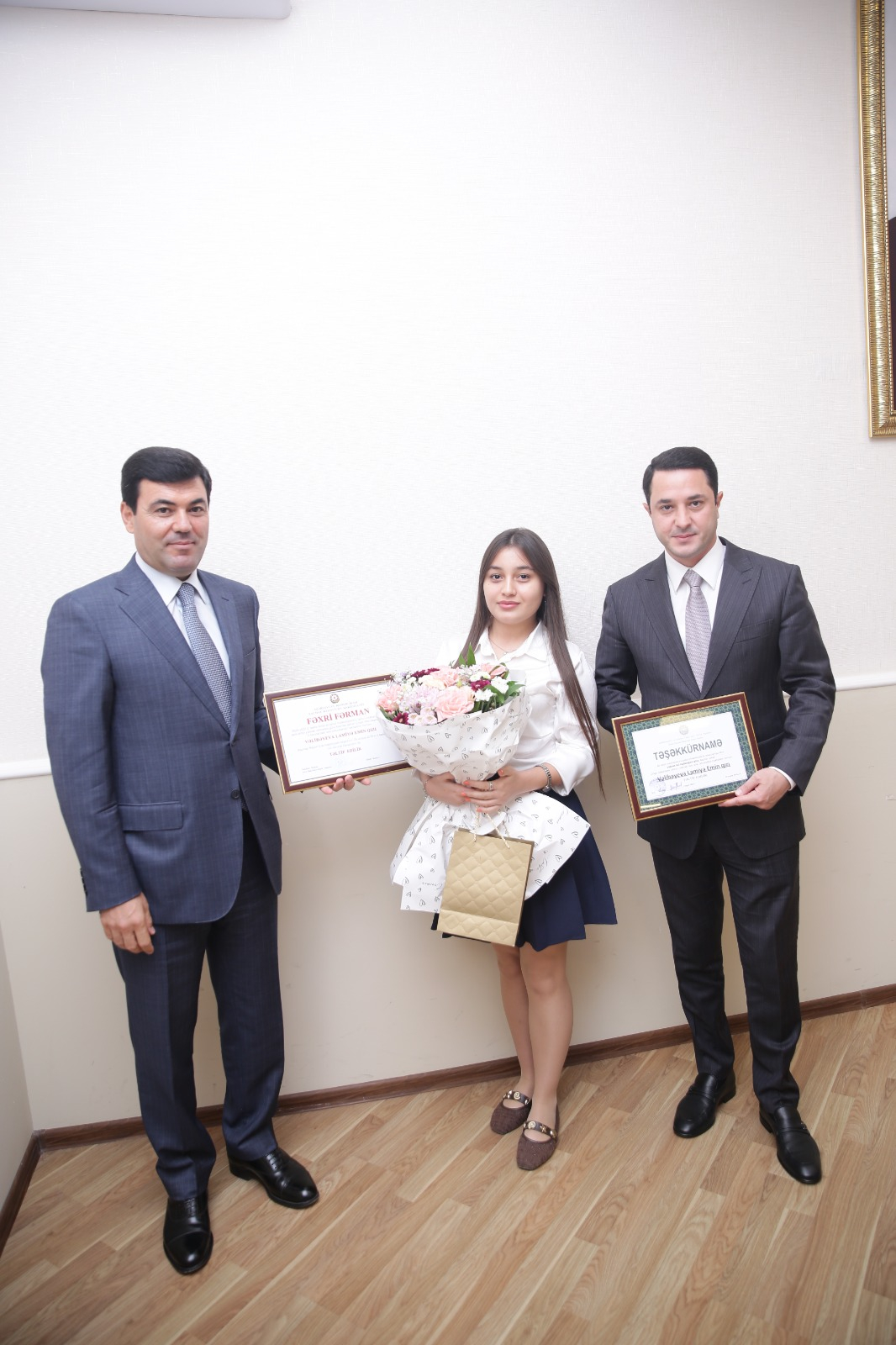 Xaçmazda təhsildə uğur qazananlar mükafatlandırıldı 