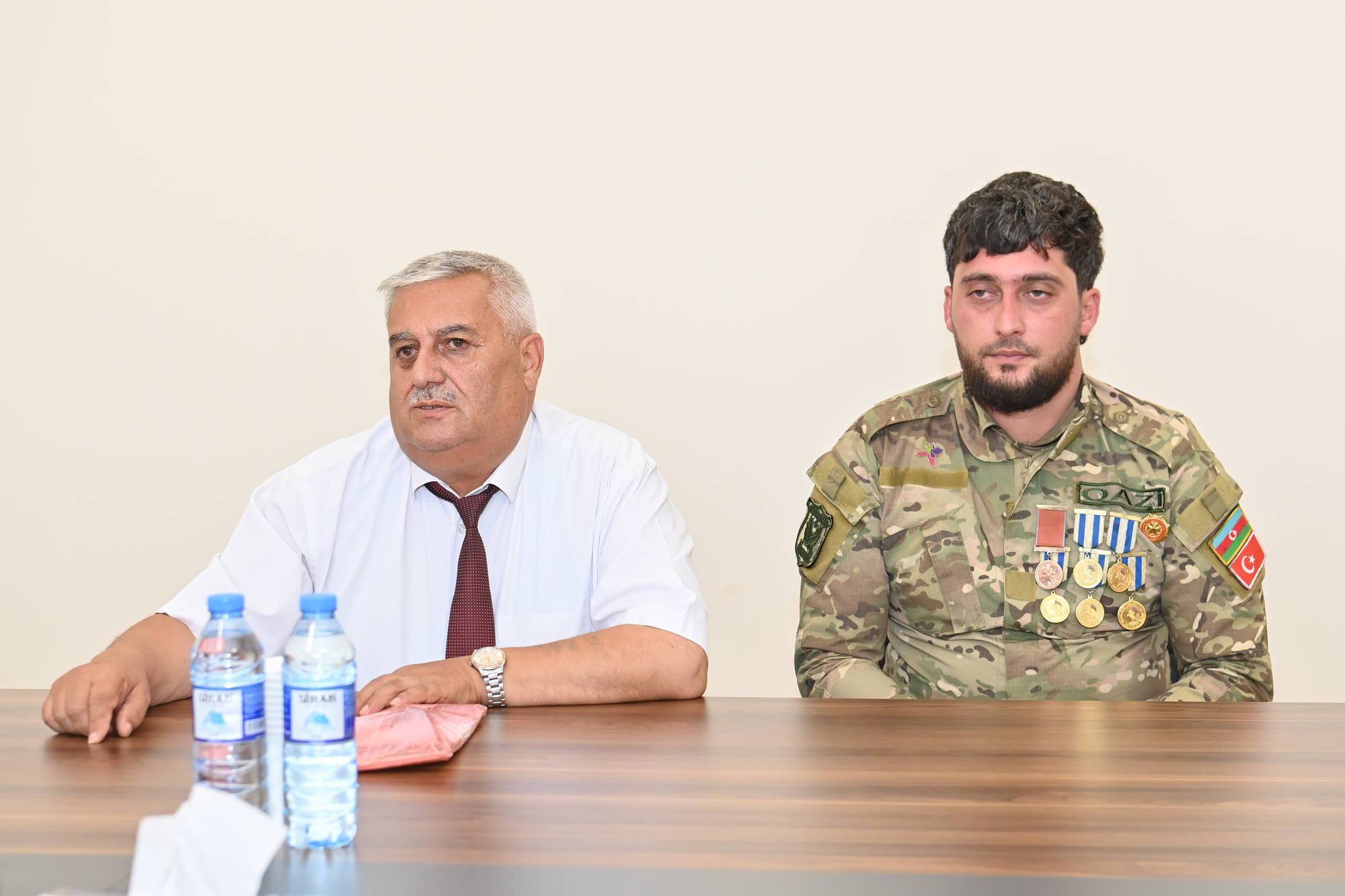 Elm və təhsil naziri Xankəndidə vətəndaşları qəbul edib