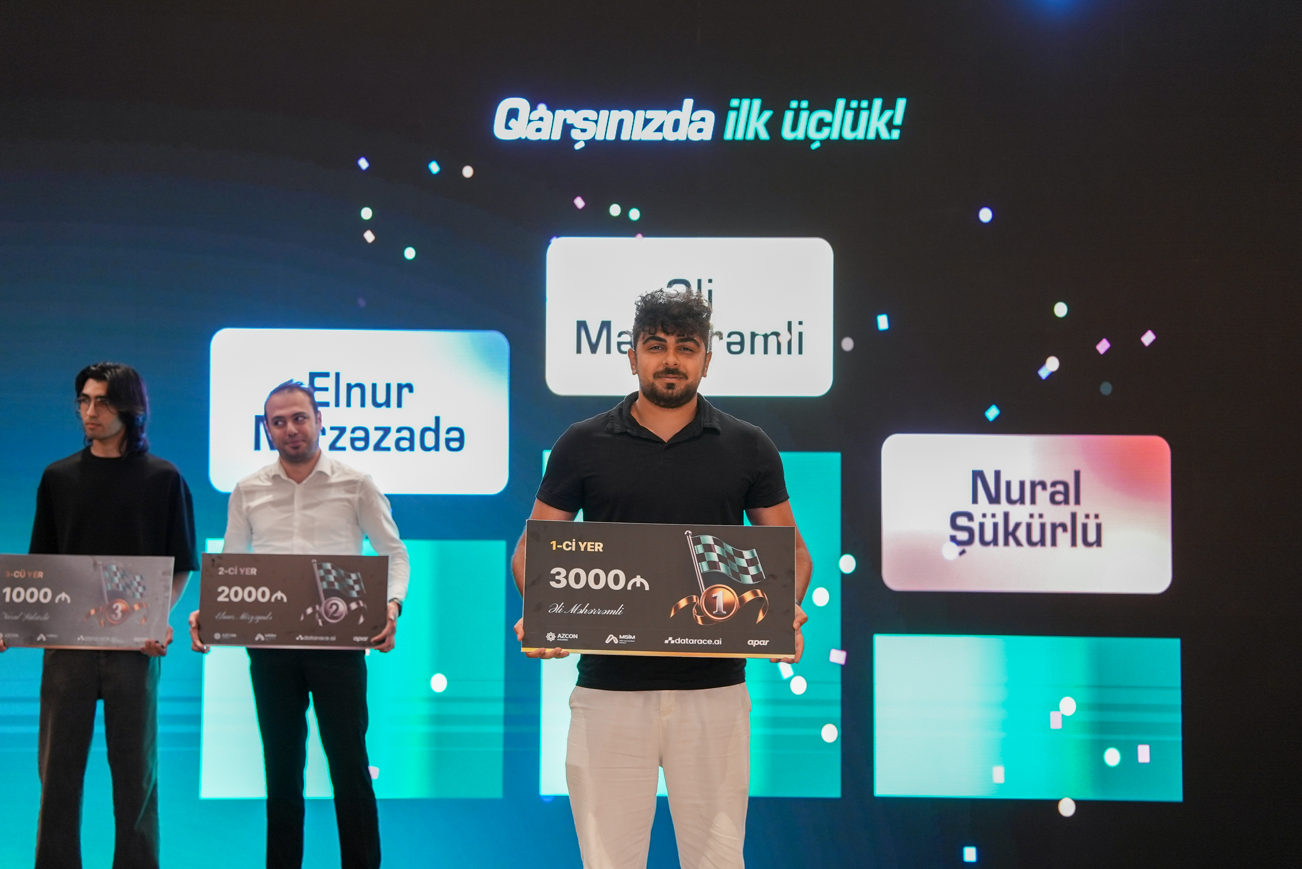 “DataRace”in ilk yarışında 300-dən çox süni intellekt yanaşması təqdim edilib