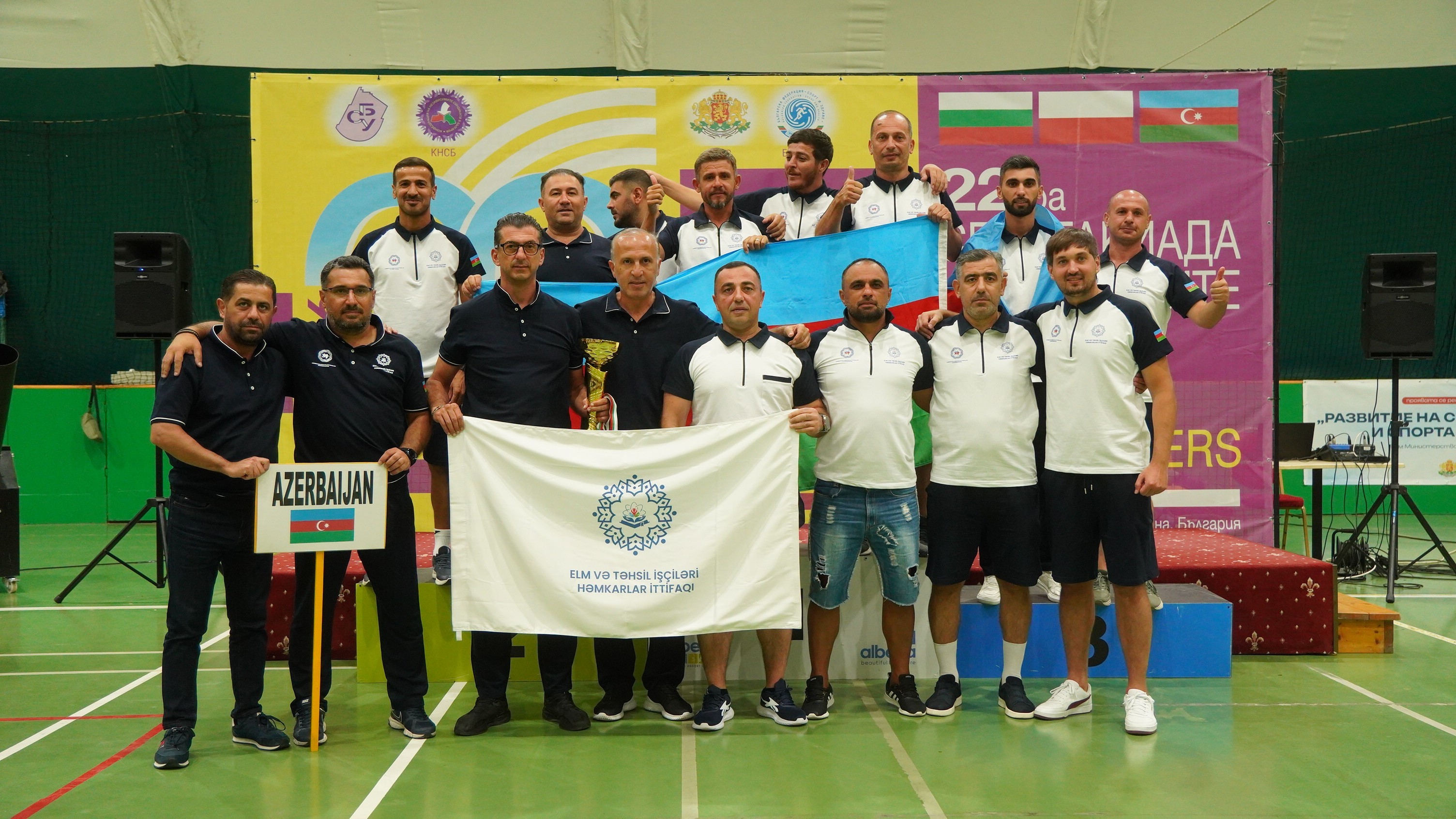ETİHİ üzvləri Müəllimlərin XXII Yay İdman Oyunlarını 6 medalla başa vurublar